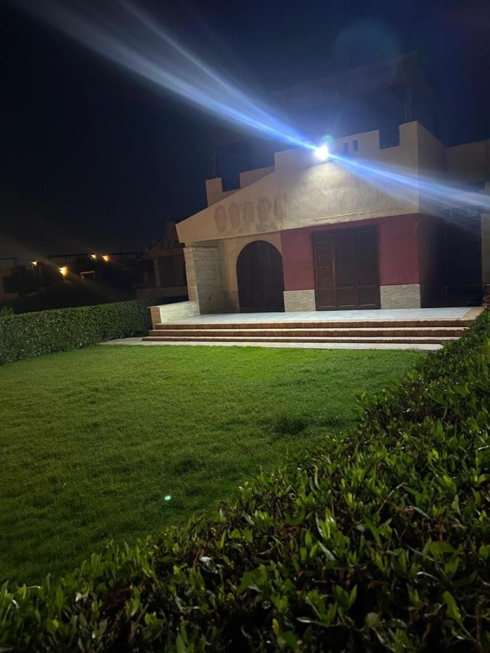 See view Chalet 3 bedrooms Doaa elsmaa north cost stand alone 1 Ac 2 fans for family only Chalet in Egypt
