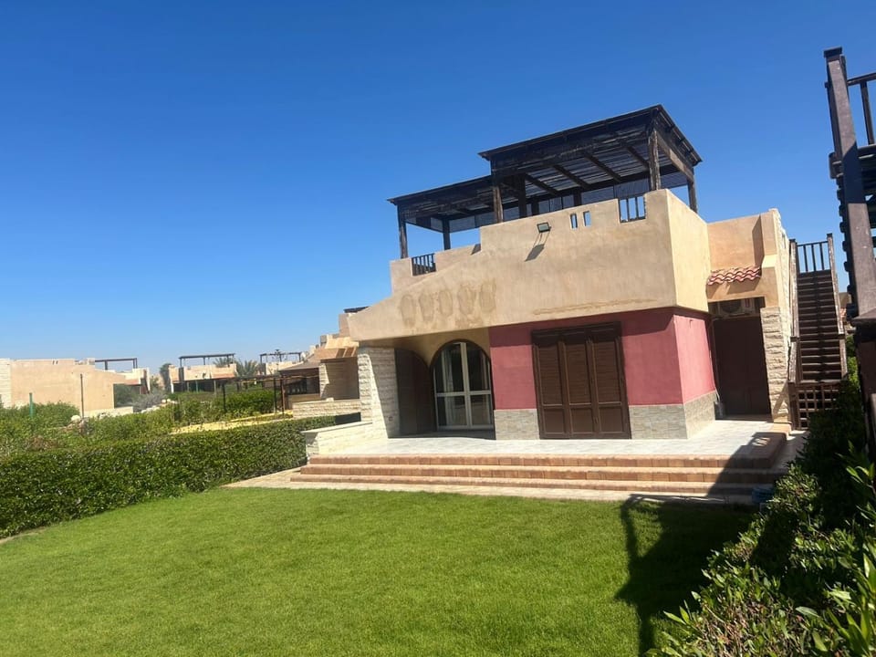See view Chalet 3 bedrooms Doaa elsmaa north cost stand alone 1 Ac 2 fans for family only Chalet in Egypt