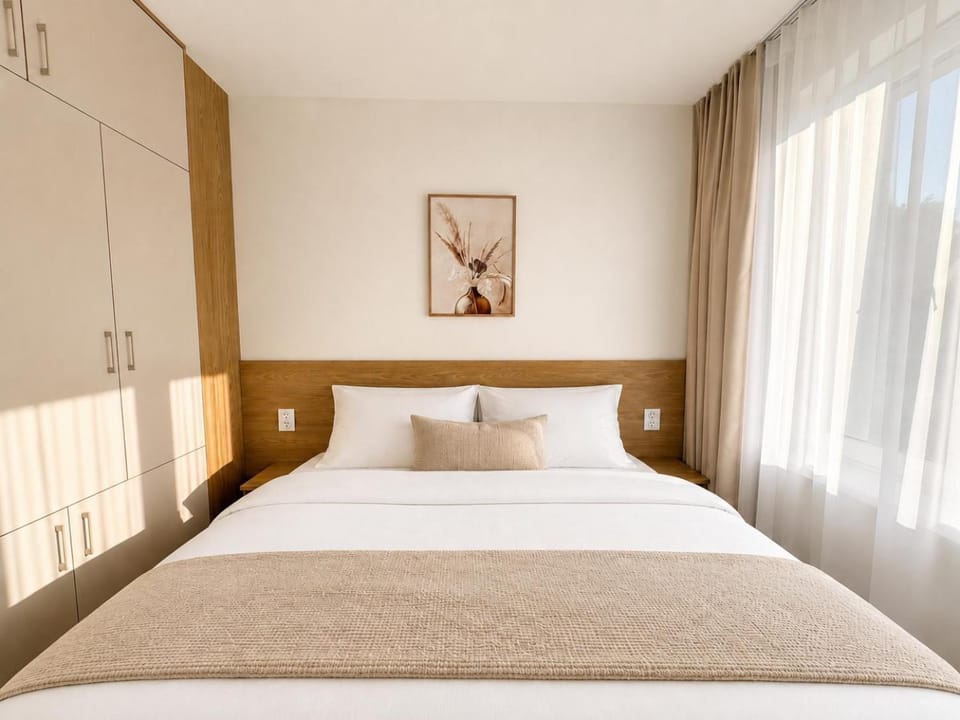 Bed, Photo of the whole room, Bedroom, wardrobe