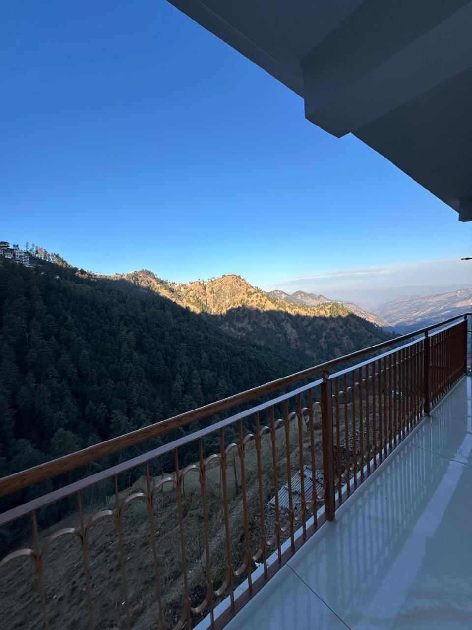 Day, Natural landscape, View (from property/room), Balcony/Terrace, Mountain view