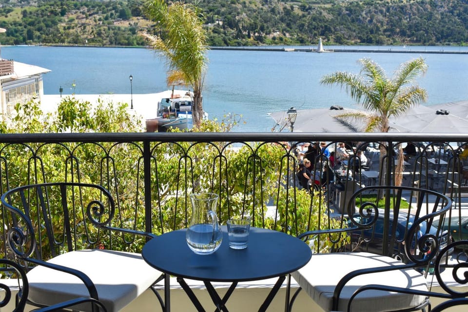 Restaurant/places to eat, Day, Natural landscape, Balcony/Terrace, Sea view