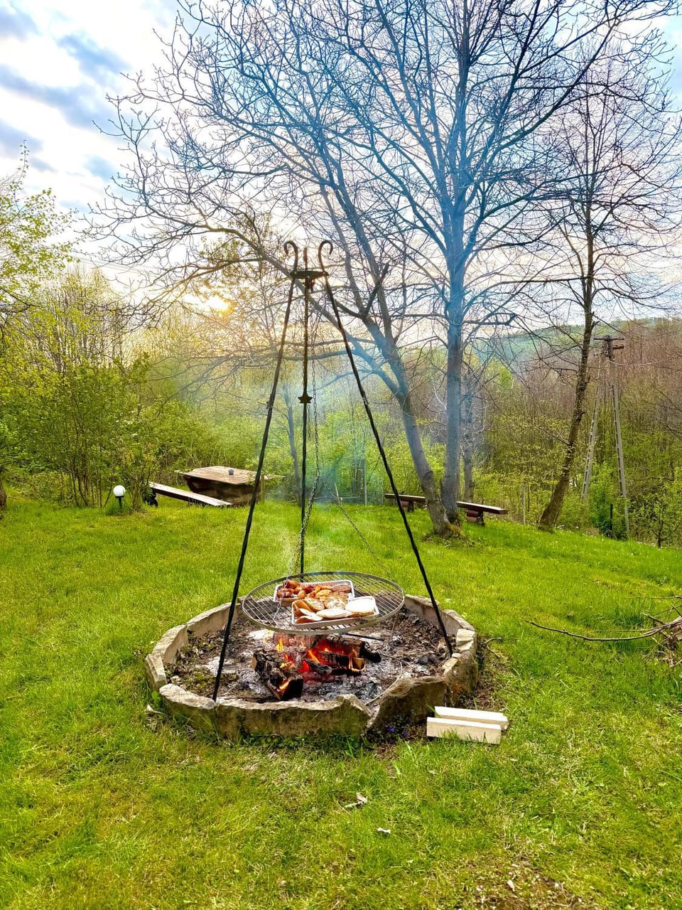 BBQ facilities, Garden view
