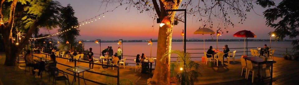 River view, Sunset