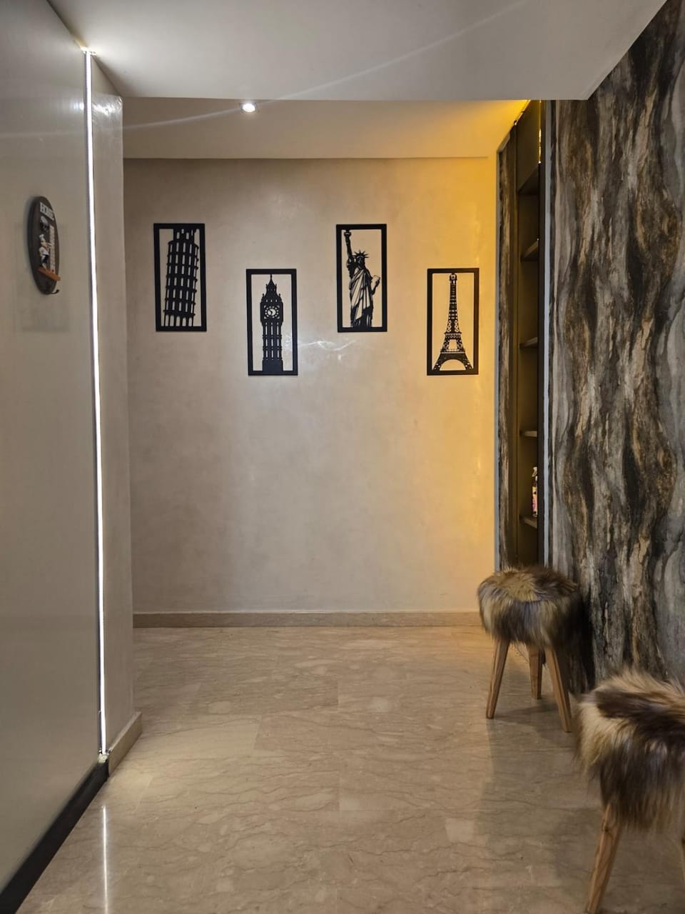 Hermes Fast Wifi Late check-out Apartment in Casablanca