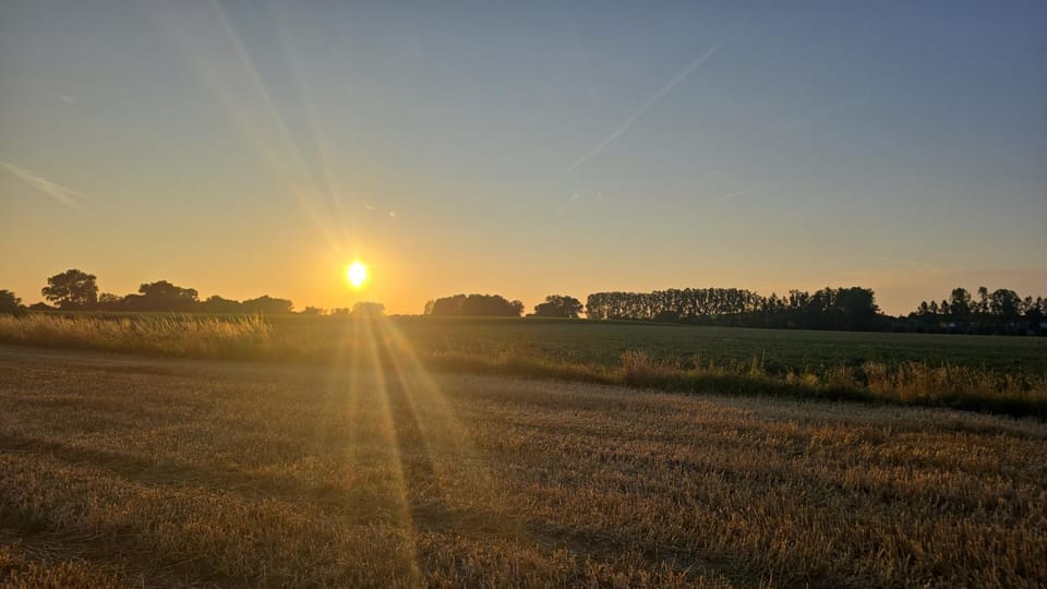 Natural landscape, Sunset