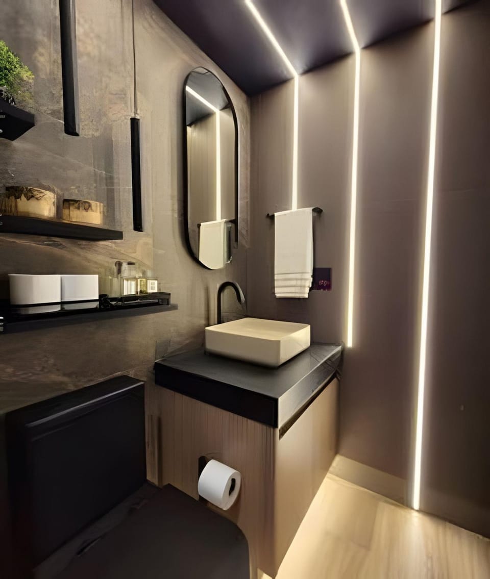 Apto luxo com piscina incrível e academia (1304A) Apartment in Sao Paulo City