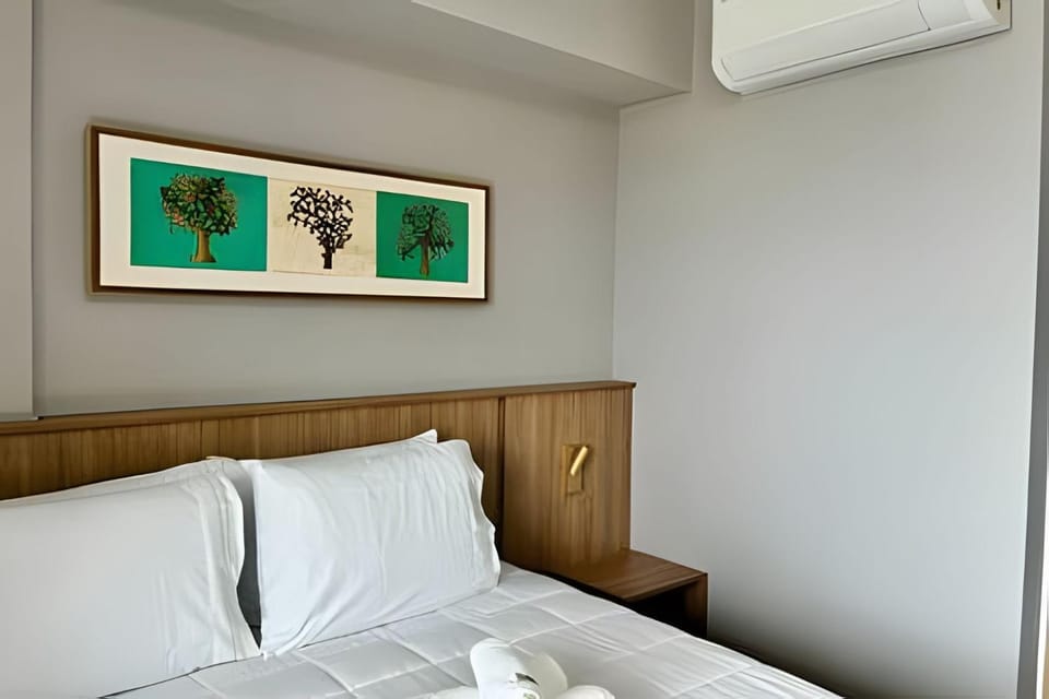 Apto de luxo com piscina incrível, academia(1507A) Apartment in Sao Paulo City