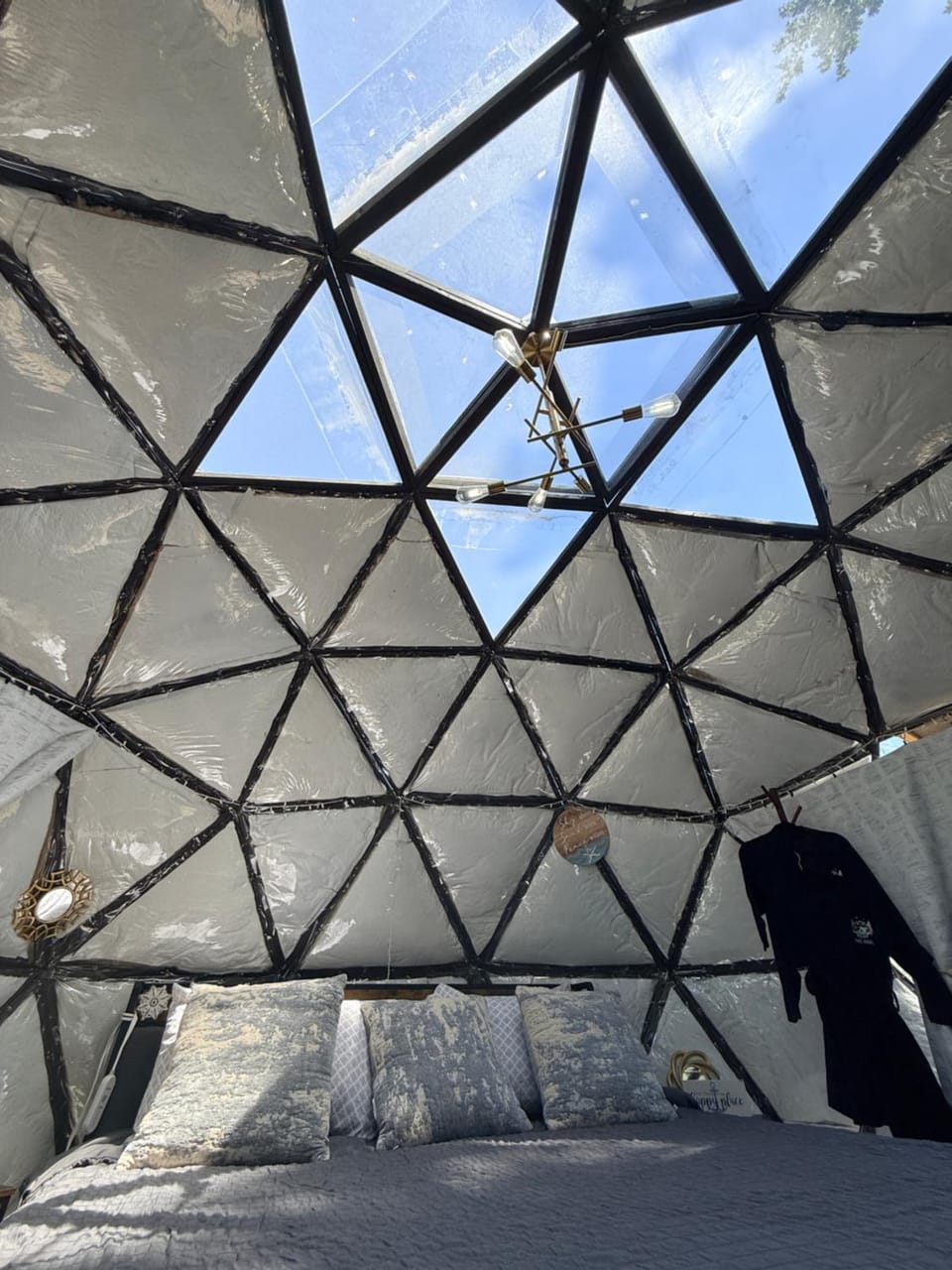 Dome Haven Glamping Luxury tent in Michigan