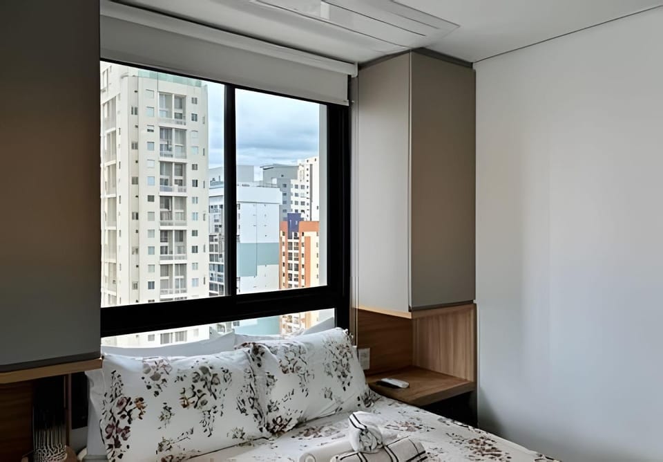 Apto de luxo com piscina incrível, academia(1511A) Apartment in Sao Paulo City