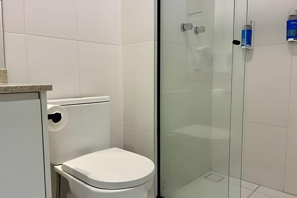 Apto de luxo com piscina incrível, academia(1605A) Apartment in Sao Paulo City