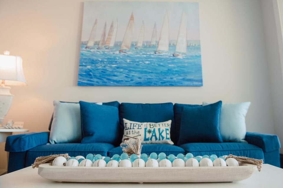 Experience luxury at Captain's Lakeview Suite 319 in Bay Harbor, MI, with stunning lake views. Apartment in Bay Harbor