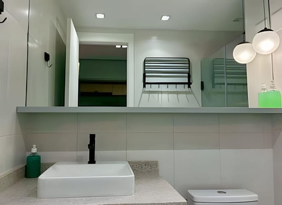 Apto de luxo com piscina incrível, academia(1707A) Apartment in Sao Paulo City