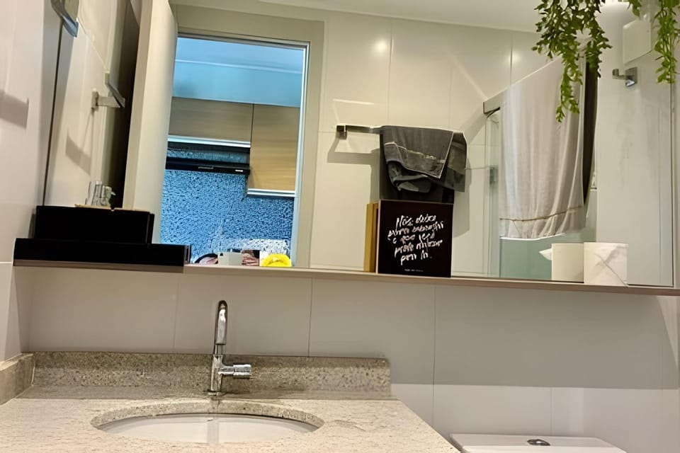 Apto de luxo com piscina incrível, academia(2206B) Apartment in Sao Paulo City