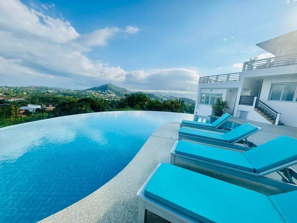 Choeng Mon 4-BR 3-Storey Infinity Pool Villa Koh Samui VVS36 Villa in Ko Samui