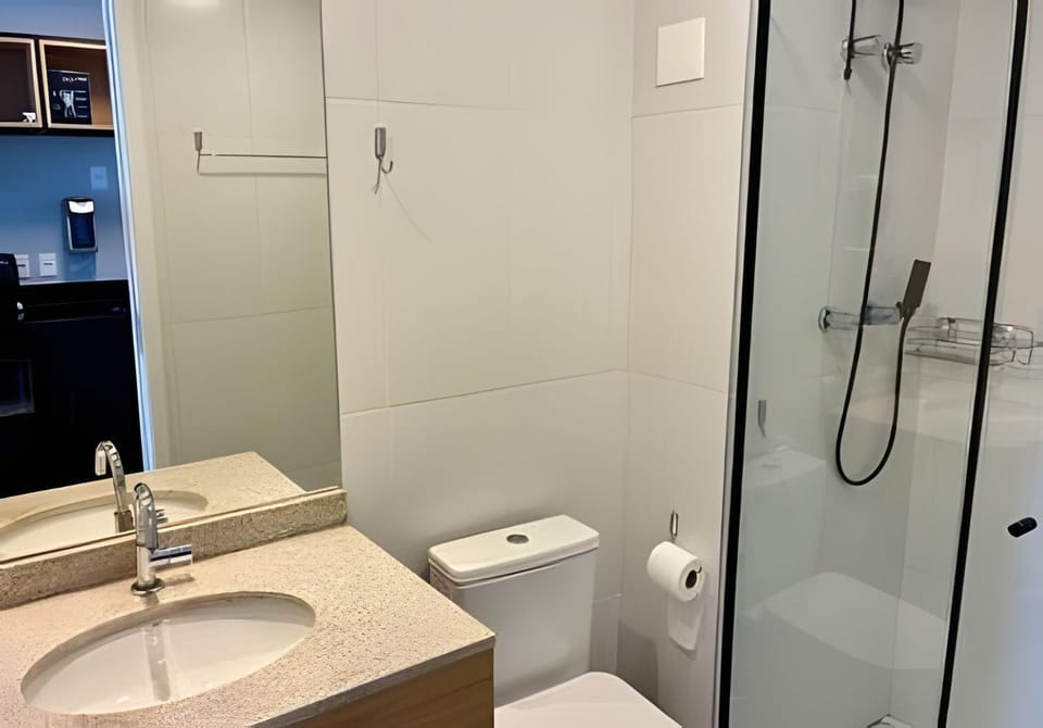 Apto de luxo com piscina incrível, academia(2405A) Apartment in Sao Paulo City