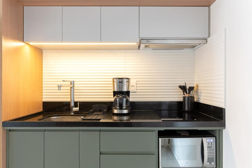 Apto luxo com piscina incrível e academia (155B) Apartment in Sao Paulo City