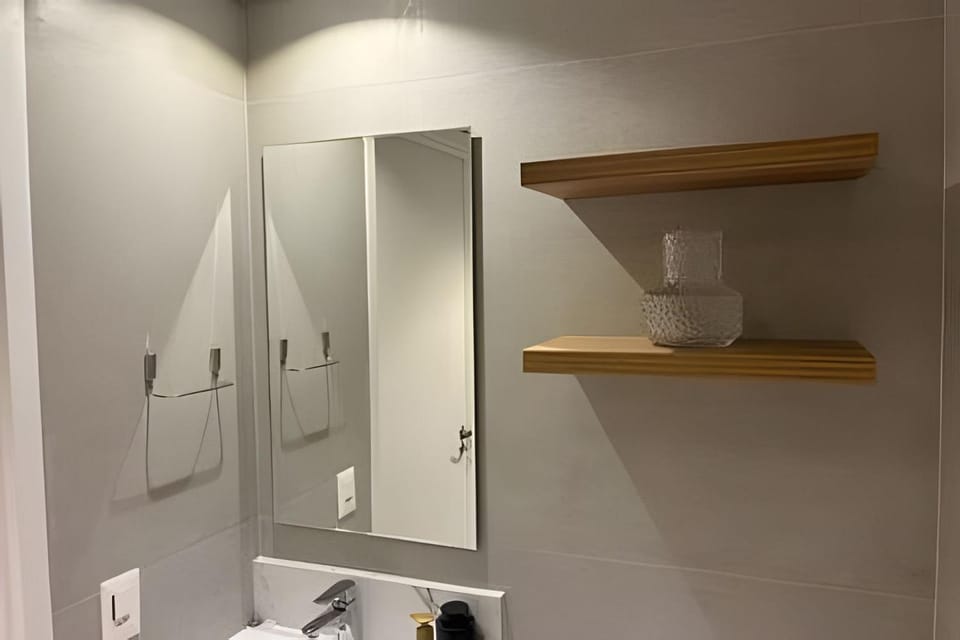 Studio c/ piscina, academia e próx. metrô (405) Apartment in Sao Paulo City