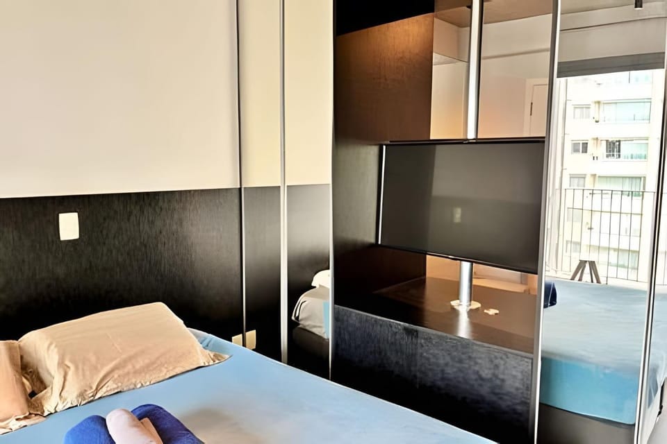 Studio de Luxo c/ piscina, academia e garagem (91) Apartment in Sao Paulo City