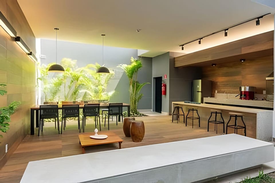 Studio c/ piscina, academia e próx. metrô (411) Apartment in Sao Paulo City