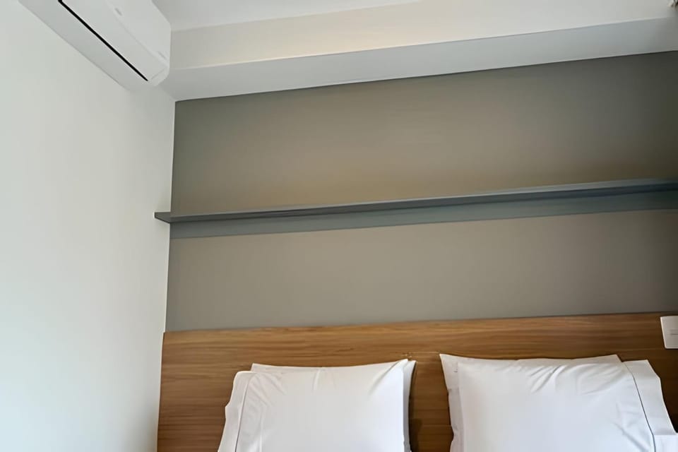 Apto c/ piscina, academia e próx metrô (1407) Apartment in Sao Paulo City