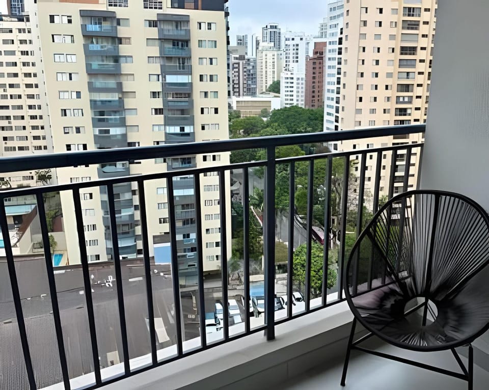 Apto c/ piscina, academia e próx metrô (1407) Apartment in Sao Paulo City
