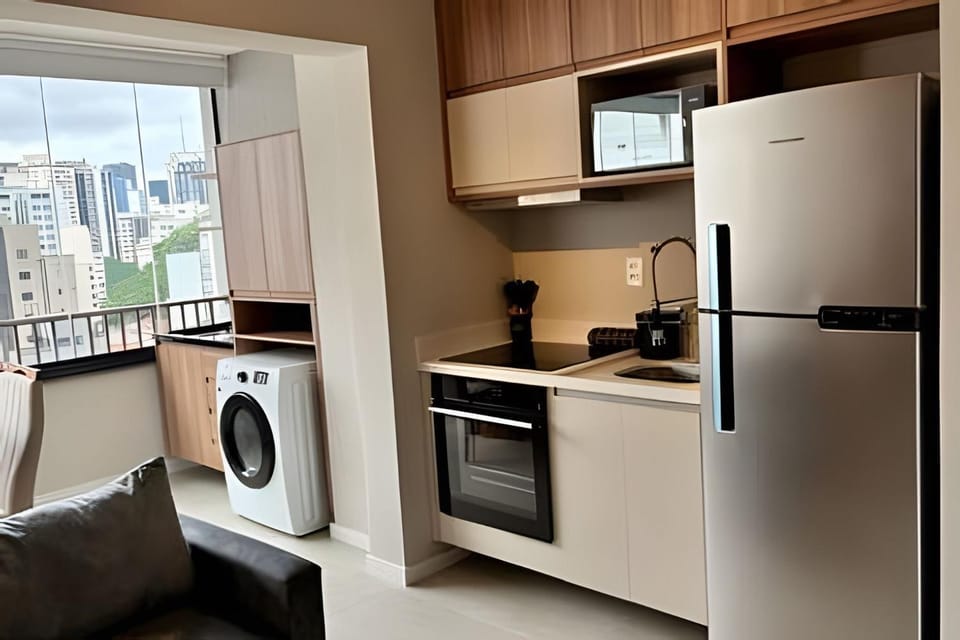 NIK Paulista – Piscina, Academia e Coworking (922) Apartment in Sao Paulo City