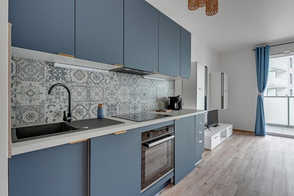 Coffee/tea facilities, Kitchen or kitchenette, dishwasher, stove