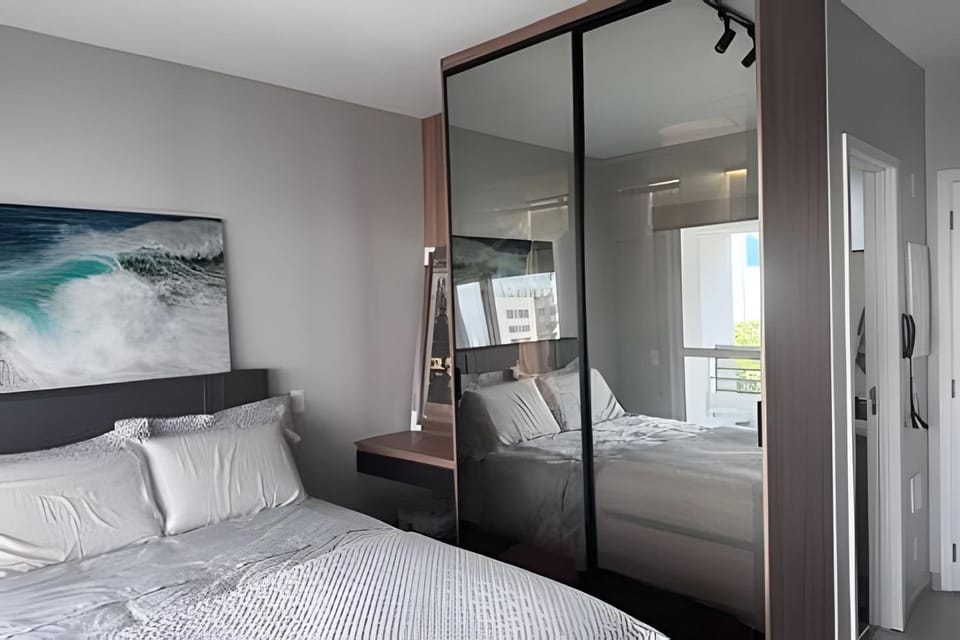 Apto c/ piscina, academia, vaga -próx metrô (1402) Apartment in Sao Paulo City