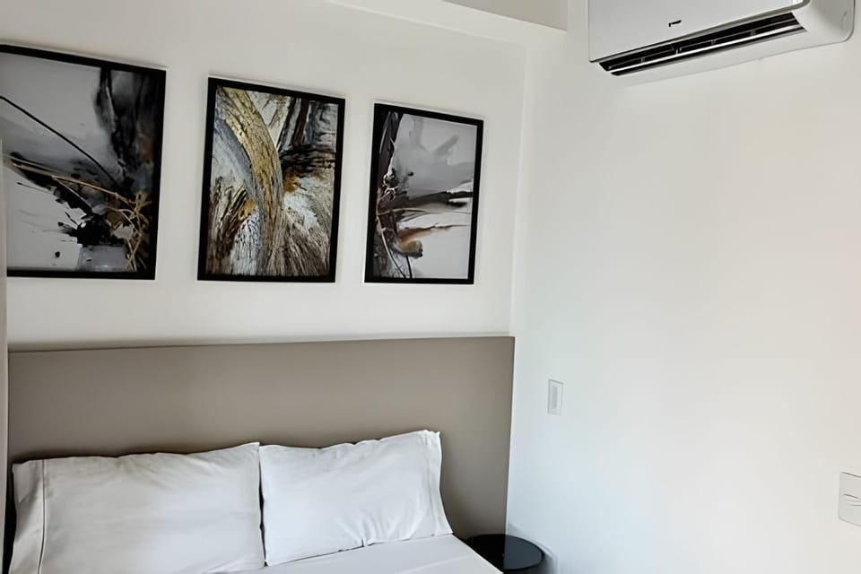 Studio com academia, rooftop e coworking(1216) Apartment in Sao Paulo City