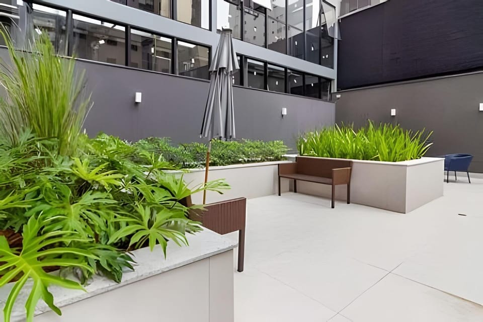 Studio com academia, rooftop e coworking(1904) Apartment in Sao Paulo City