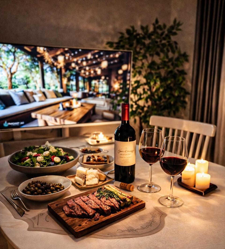 Dining area, Meals