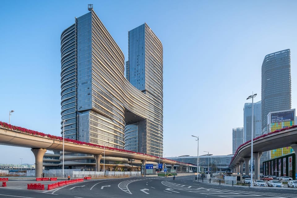 Property building, City view