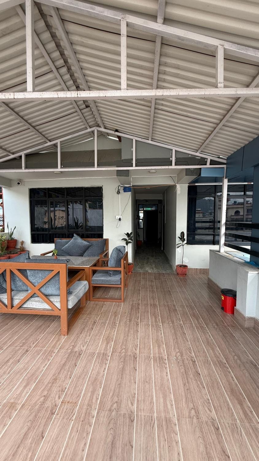 View (from property/room), Balcony/Terrace, Seating area, Dining area