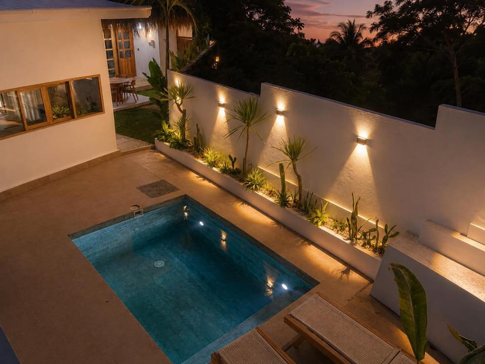 Garden, Balcony/Terrace, Swimming pool