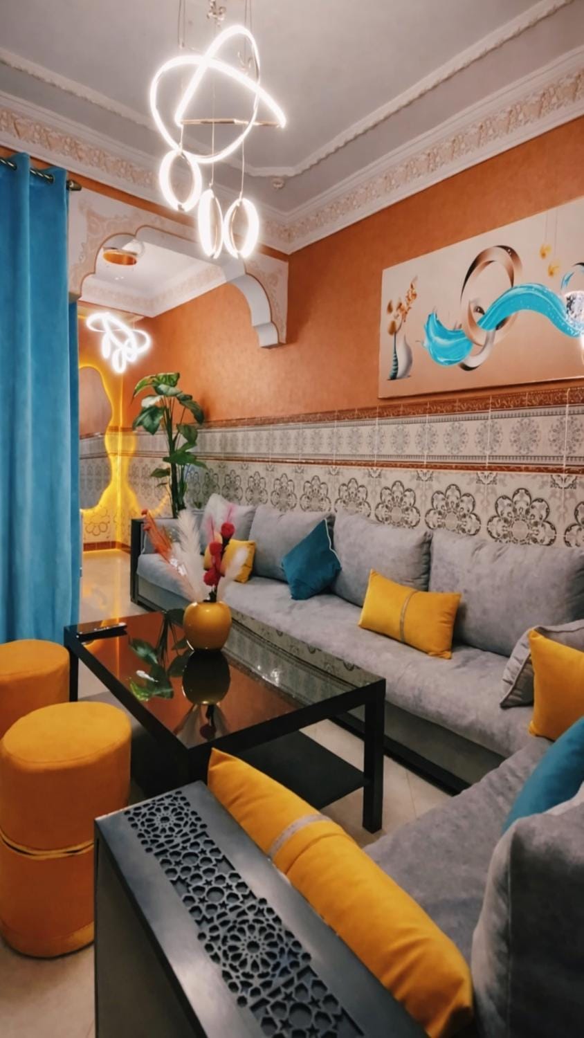 Elegant Family Apartment Near Martil Beach & Corniche Apartment in Tangier-Tétouan-Al Hoceima