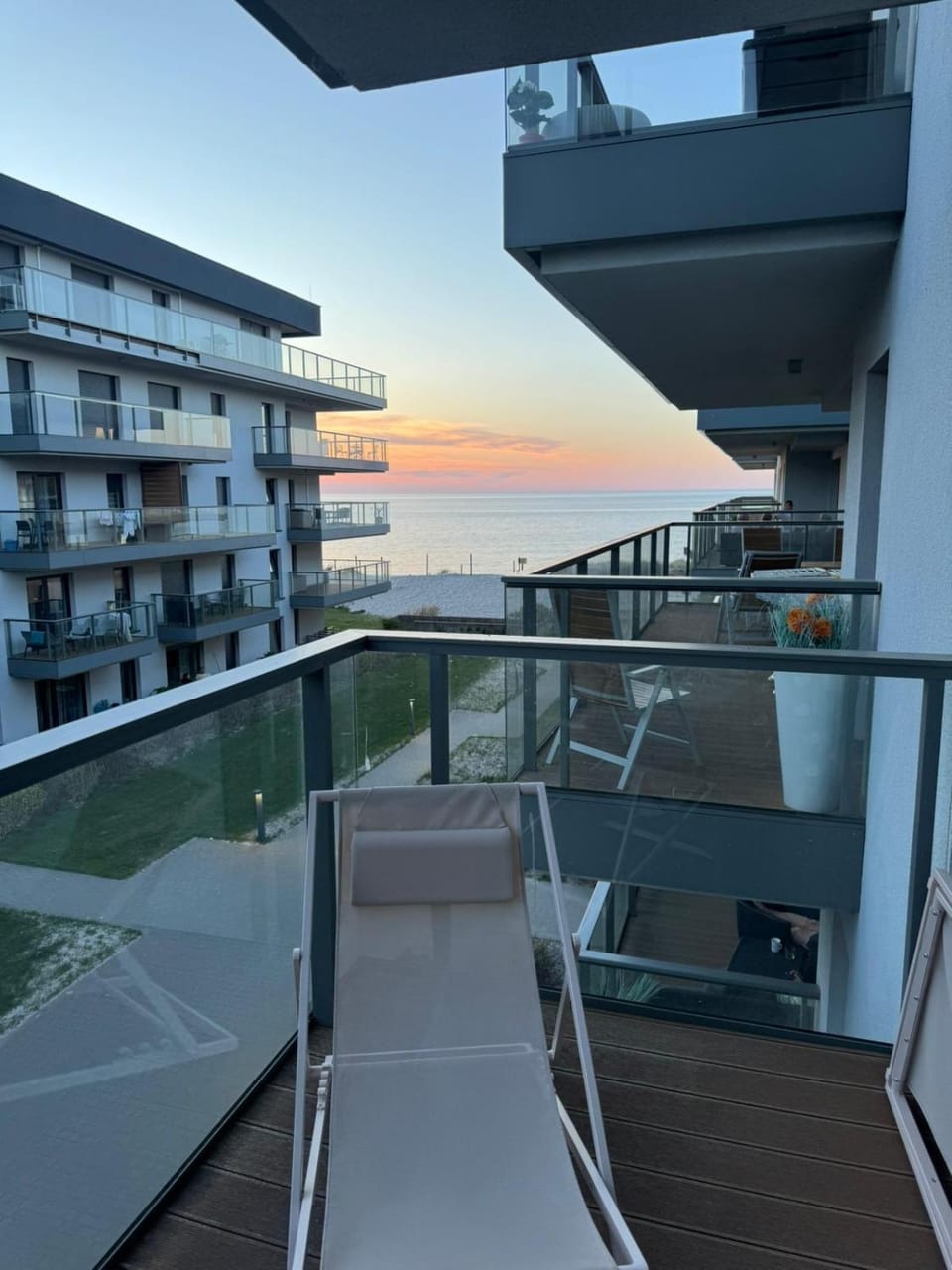 View (from property/room), Balcony/Terrace, Sea view