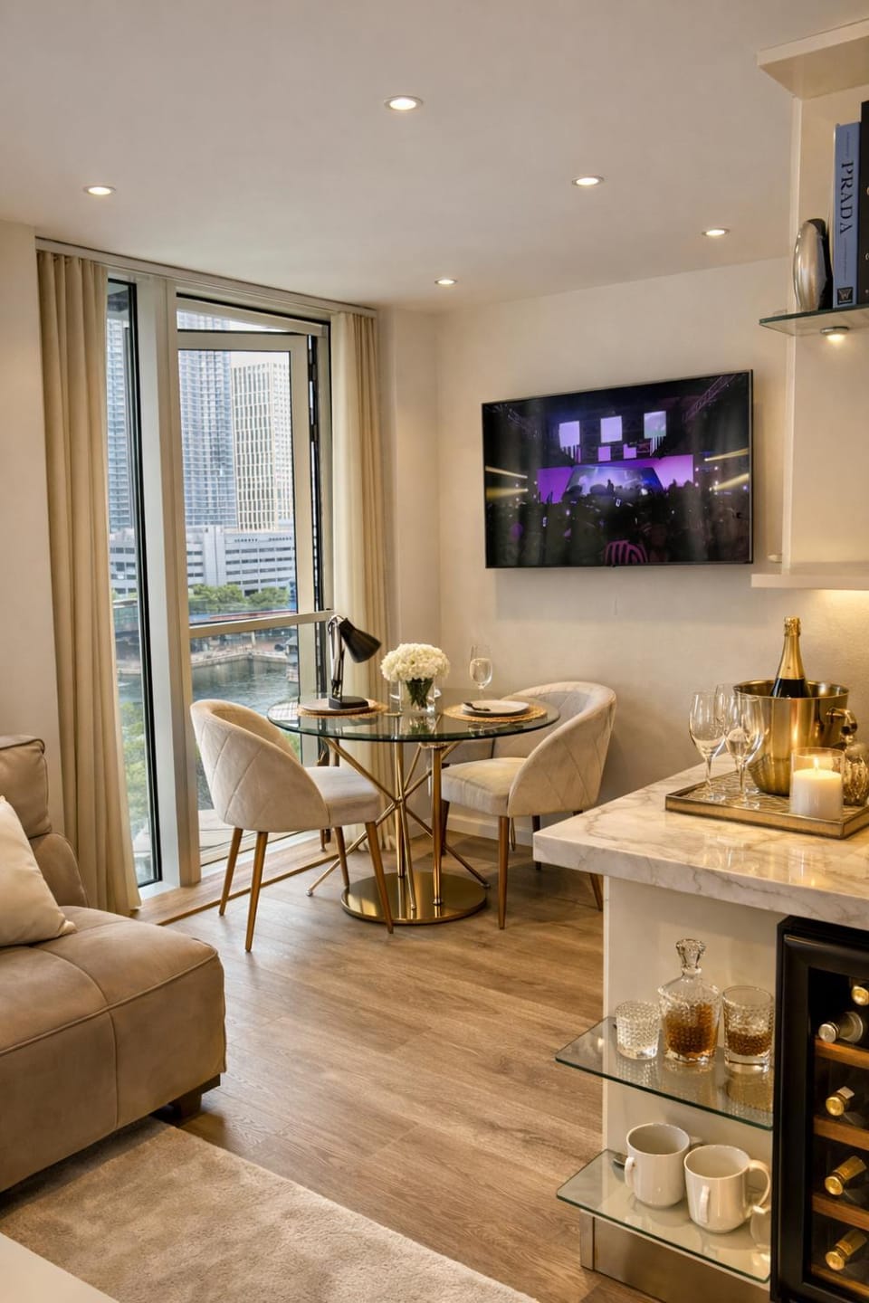 Canary Wharf Signature Retreat Apartment in London