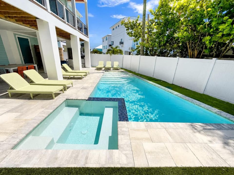 Blue Cabana - 3 Kings - Spa-Pool - 3 Min-Beach House in Estero Island