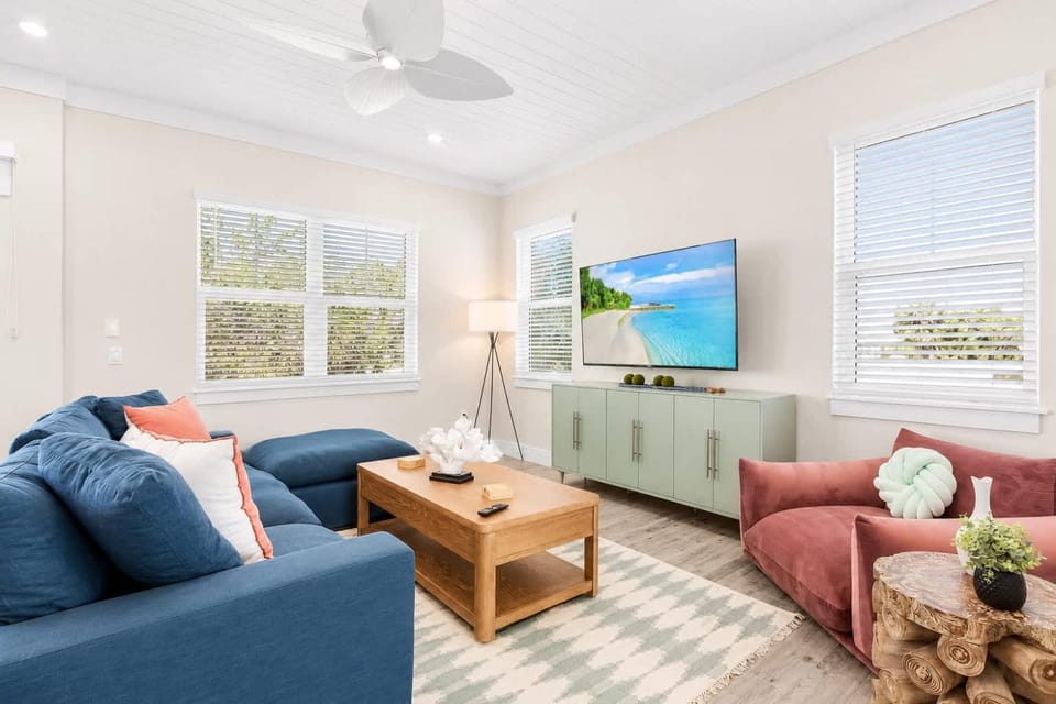 Blue Cabana - 3 Kings - Spa-Pool - 3 Min-Beach House in Estero Island