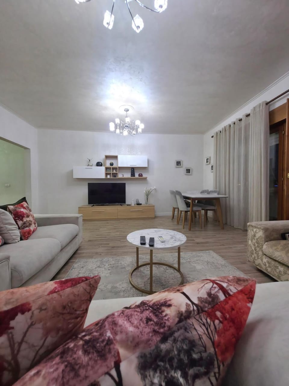 Panoramic 3 BDR Penthouse in Skanderbeg Square Apartment in Tirana