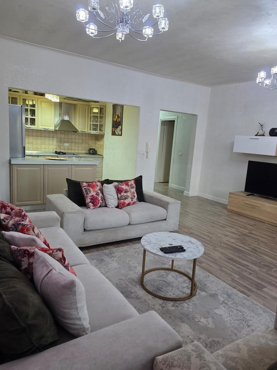 Panoramic 3 BDR Penthouse in Skanderbeg Square Apartment in Tirana