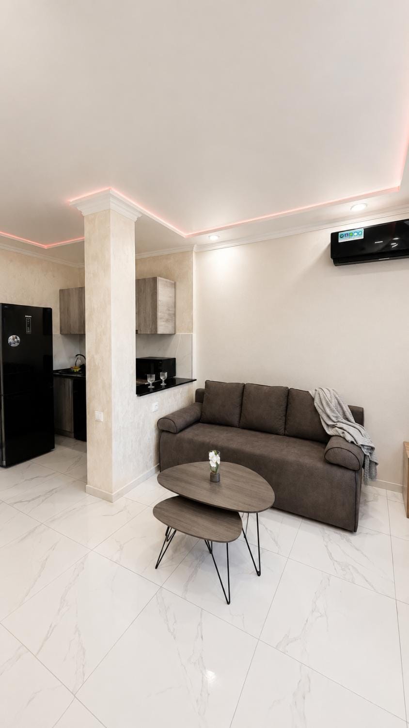 Living room, air conditioner