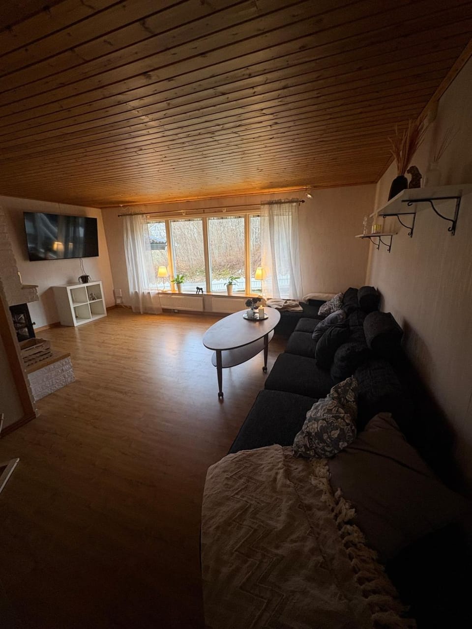 Lake view at Bolmen-Sauna-8 guests House in Sweden