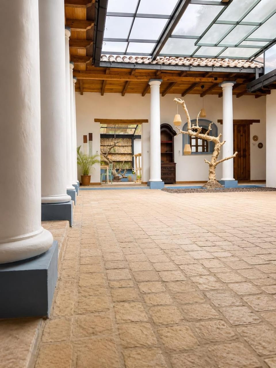 Saktail Colonial Villa with a central patio House in San Cristobal de Casas