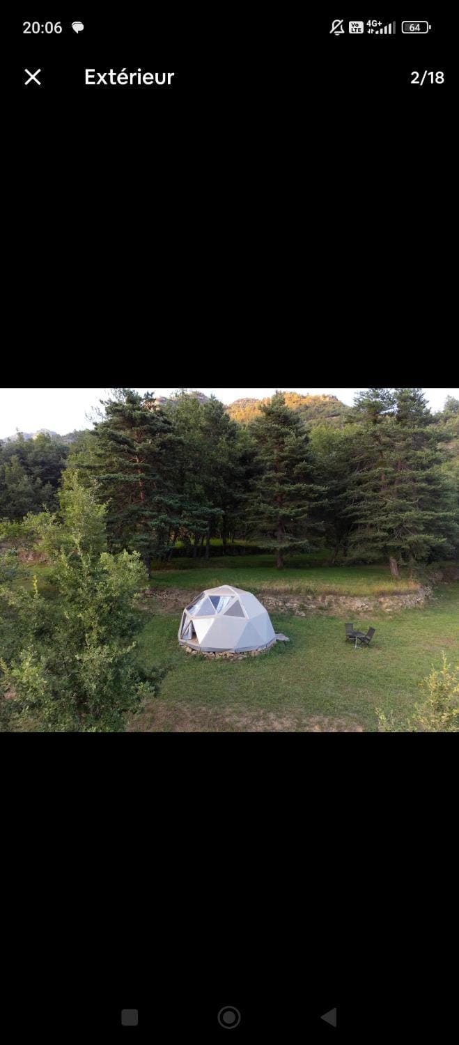 Dôme Nuit étoilée Luxury tent in Provence-Alpes-Côte d'Azur