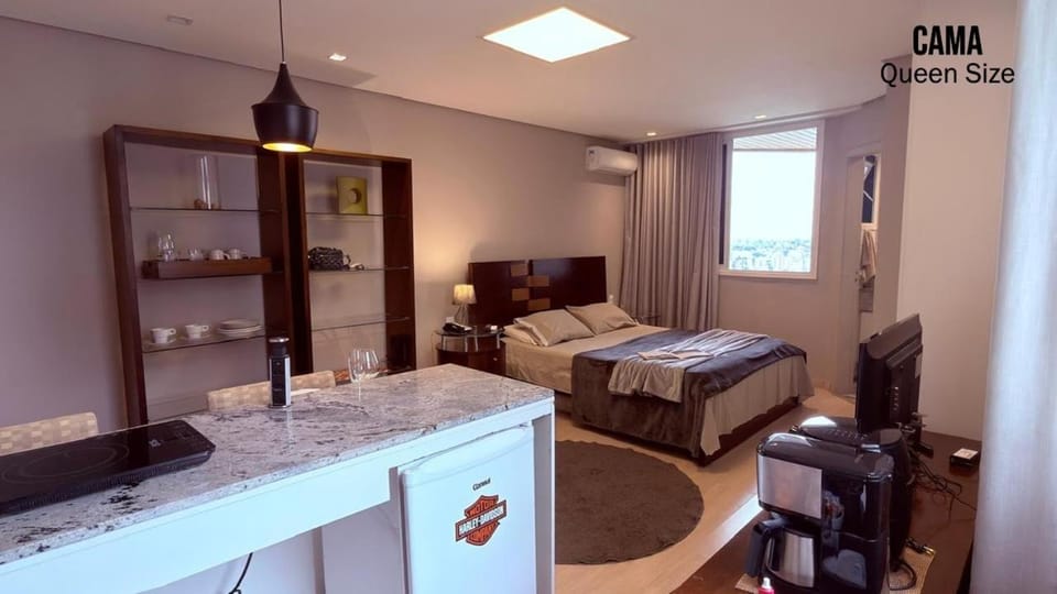Studio com Vista Espetacular, Ar e Wi-Fi ,Localização Excepcional Apartment in Belo Horizonte