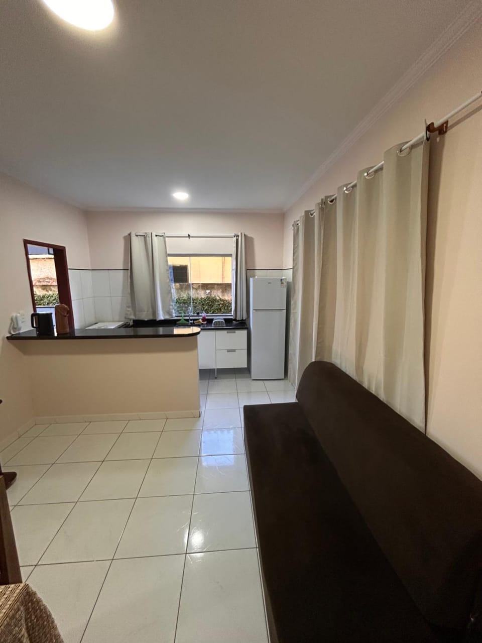 Living room, Communal kitchen