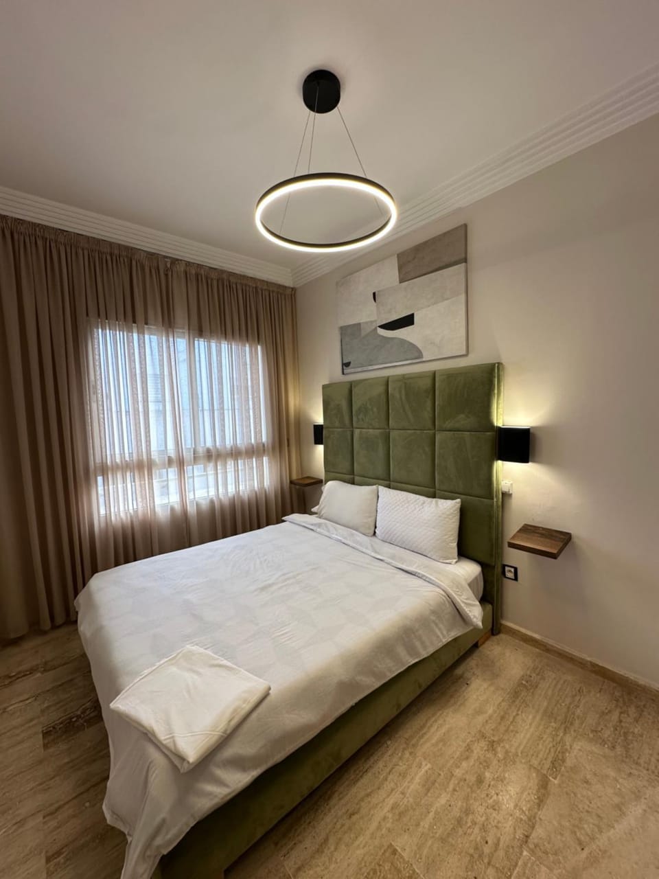 Appartement moderne et confortable au cœur de Rabat 2 chambres Wi-Fi Apartment in Rabat
