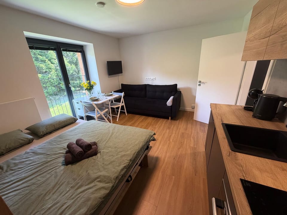 TV and multimedia, Kitchen or kitchenette, Living room, Bedroom
