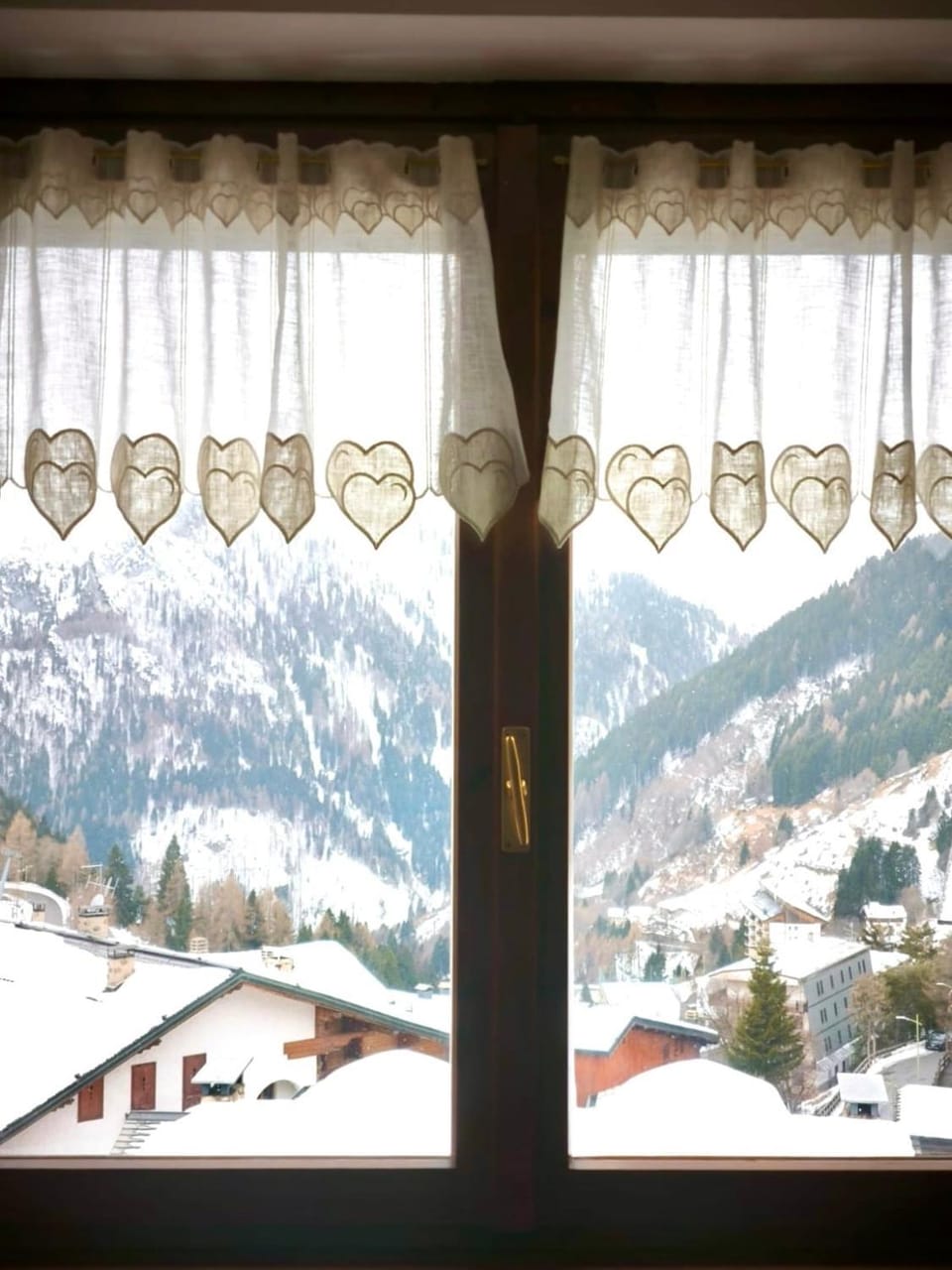 Natural landscape, Winter, Mountain view